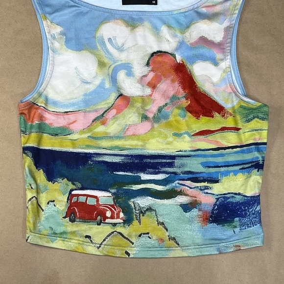 Cider Medium Top Pair NWT Summer Vacay Vibes 🏖️🚢 - Picture 5 of 11